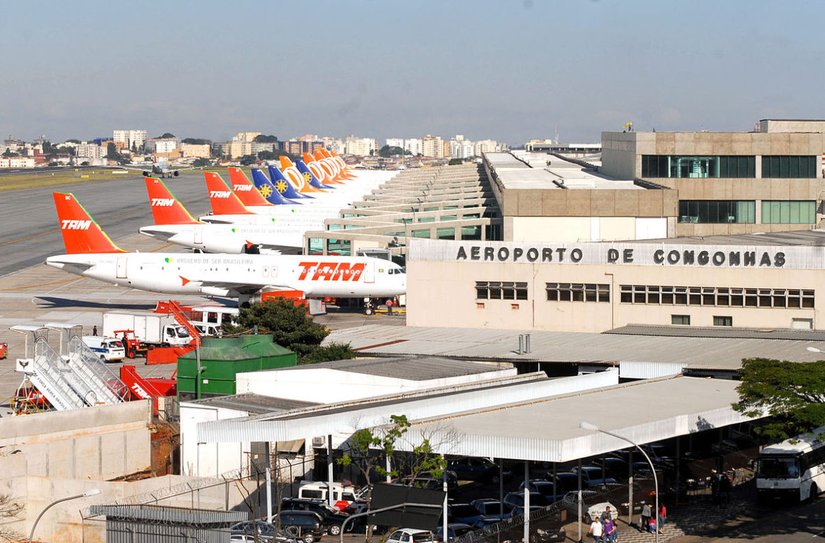 Congonhas Airport, Sao Paulo, Brazil